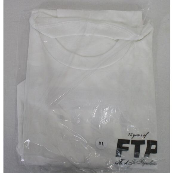 FTP 15 Year Anniversary Logo Tee White XL NEW - Picture 1 of 2